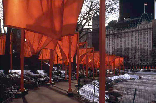 the gates central park new york city. (2057) middot; Christo