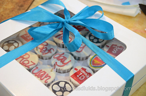 Arsenal Cupcakes
