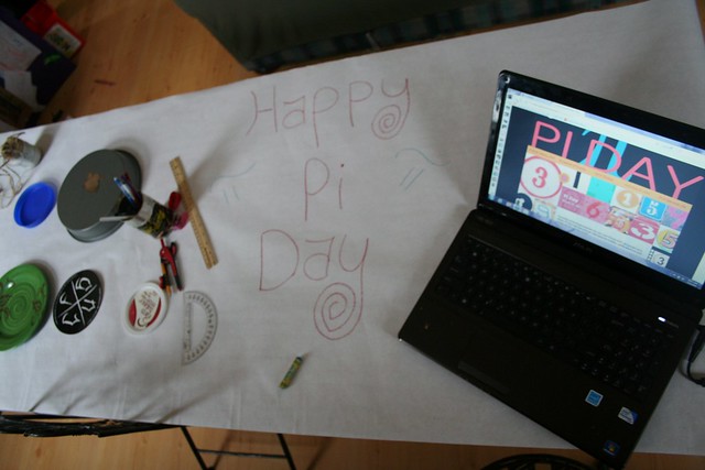 3/14:  Happy Pi Day!