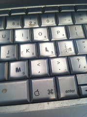 Filthy Macbook Keyboard