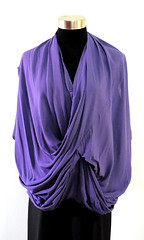 Blouse with Drape Detail