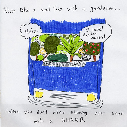 Road trip with a gardener