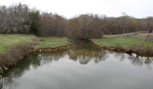 Beginning of Reedy Fork Creek