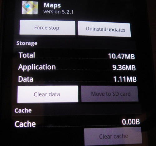 Clear cache and data in Android phone