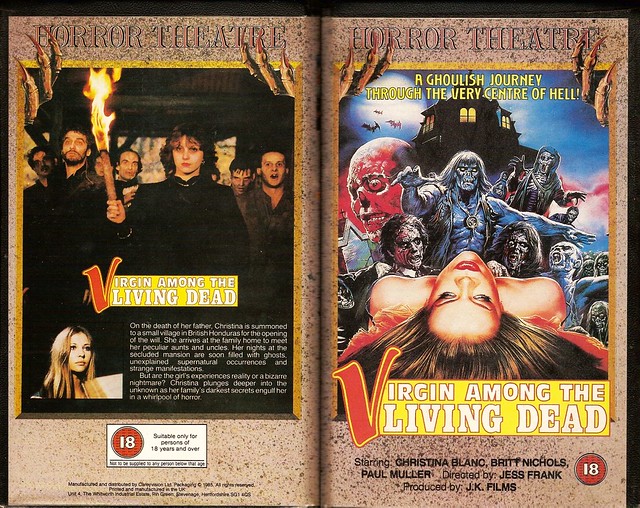 Virgin Among The Living Dead (VHS Box Art)