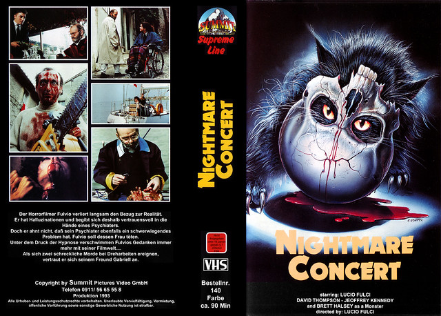 Nightmare Concert (VHS Box Art)