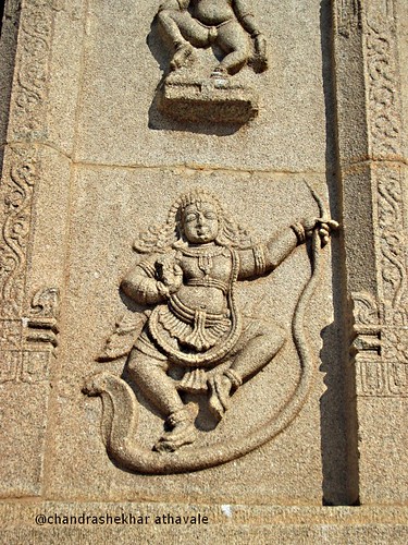 Krishna kills snake Haj Rama temple