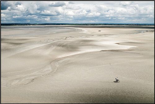 The Bay of Mont St-Michel, on the border of Brittany and Normandy. Photo: Jean-Christophe Dichant