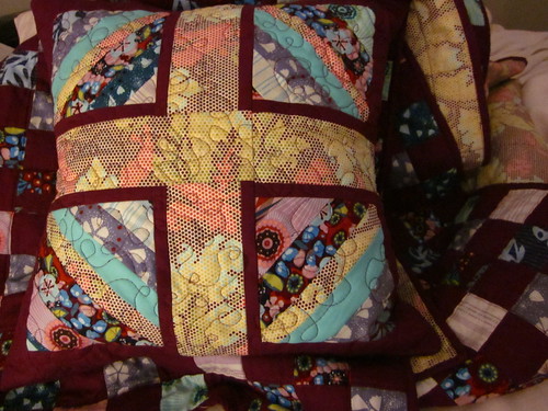 pillow and quilt together