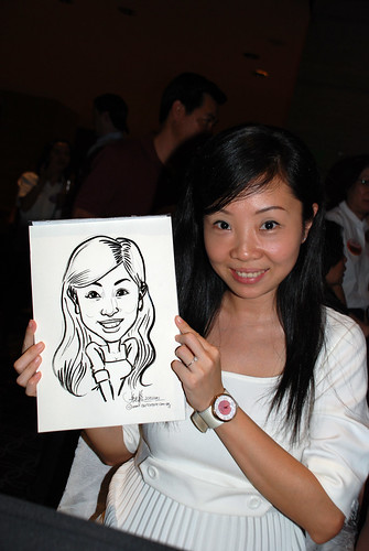 Caricature live sketching for Swire Pacific Offshore & The China Navigation Company Pte Ltd Annual D&D - 8