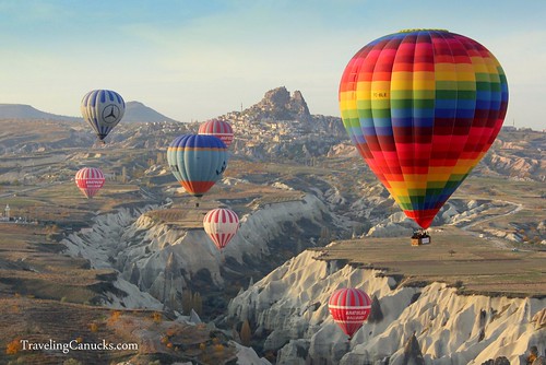 Hot Air Balloons in Cappadocia Turkey