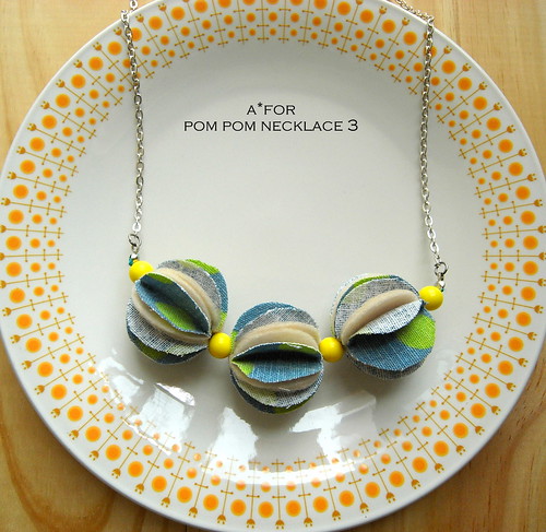 a*for...pom pom necklace 3