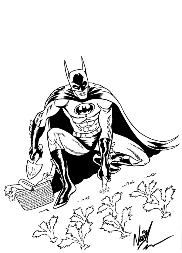 gardening batman