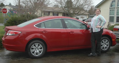 New Mazda 6 2011. Red Mazda 6 2011