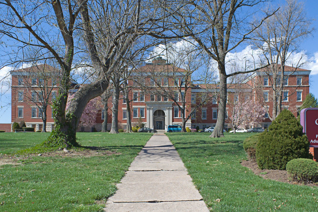 Old Saint Mary's Female Orphan Asylum, in the Walnut Park neighborhood of Saint Louis, Missouri, USA