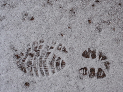 My Footprint in Snow