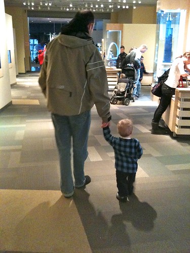 Walking at the Science Center