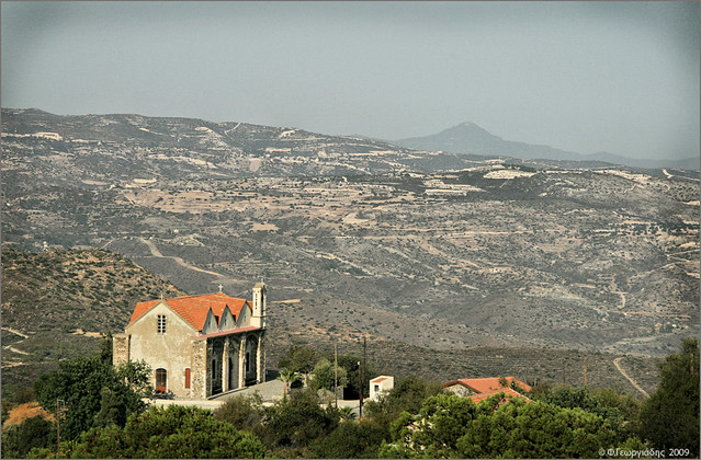 Σανίδα / view of Sanida village church