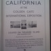 California at the Golden Gate International Exposition