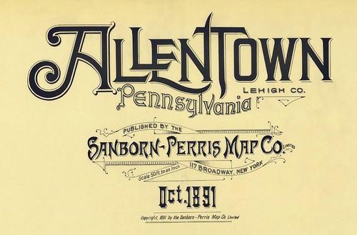 Allentown, Pennsylvania October 1891