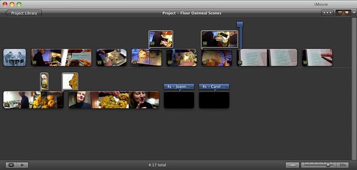 Flour Oatmeal-Rasin Scones iMovie Project