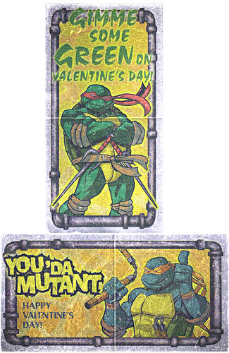 PAPER MAGIC GROUP :: "Teenage Mutant Ninja Turtles" - Valentines iv (( 2004 ))