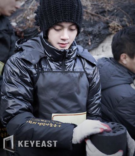 Kim Hyun Joong HotSun Coal Delivery Event Official Photos from Keyeast
