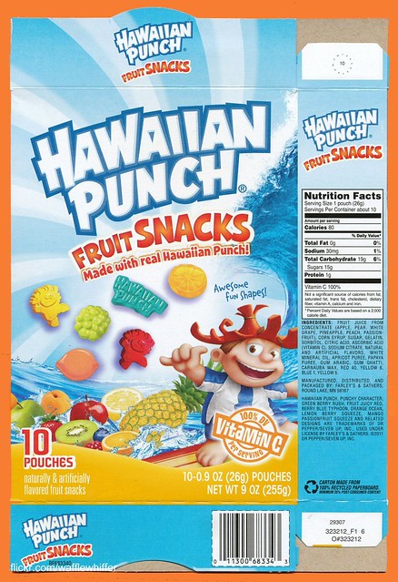 New Hawaiian Punch Fruit Snacks