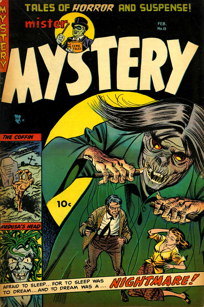 Mister Mystery #15 (Aragon, Magazines, Inc. 1954)