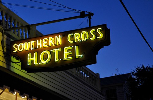 Southern Cross Hotel Sign