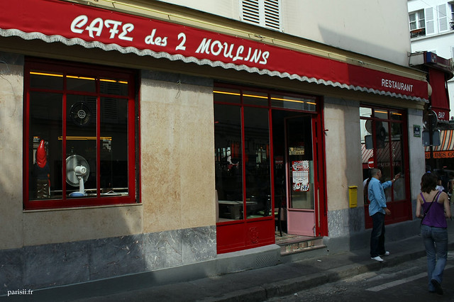 Café des 2 moulins, le célèbre café d'Amélie Poulain