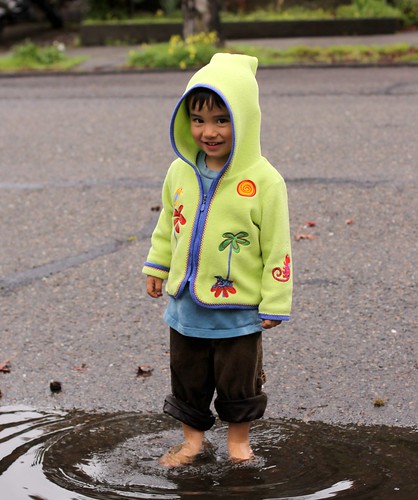 Luca in the Puddle
