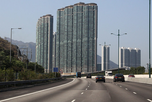 'Caribbean Coast' apartment  complex at Tung Chung