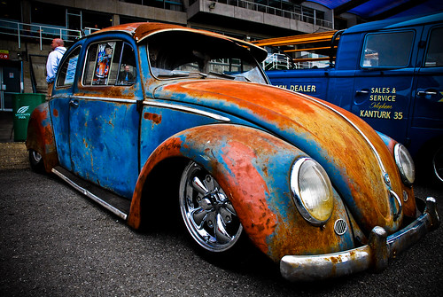 Rat look VW Beetle nruebotham Tags show color detail look vw bug 