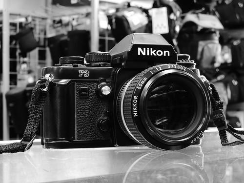 Nikon P300 High Contrast Monochrome black and white