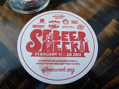 SF BeerWeek Coaster, duh.