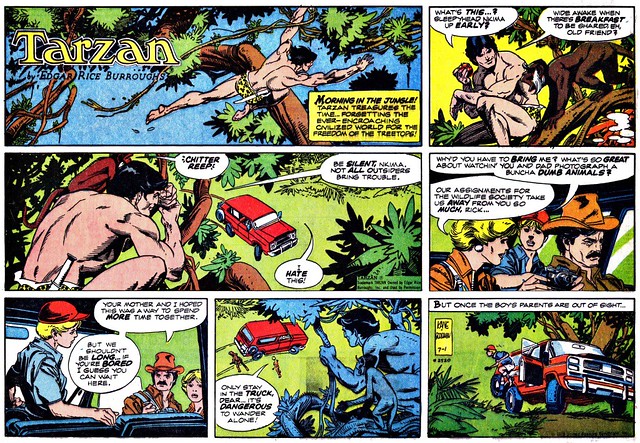Tarzan and the Runaway by Archie Goodwin and Gil Kane July 1979