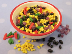 Corn & bean salad