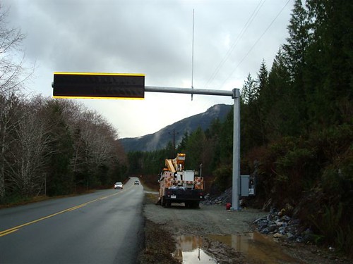 British Columbia's First State-of-the-Art Message Boards for Your Highway 4 Safety
