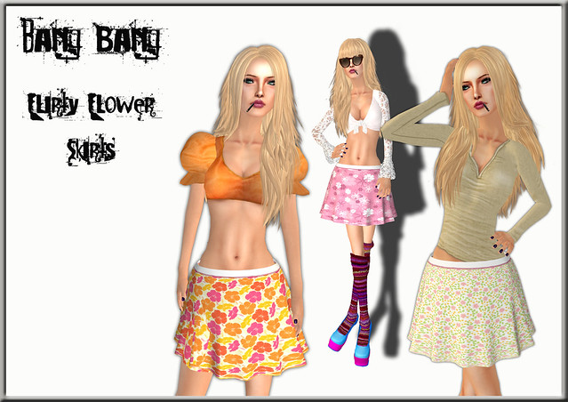 Bang Bang - Flirty Flower Skirts