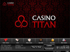 Titan Casino Lobby