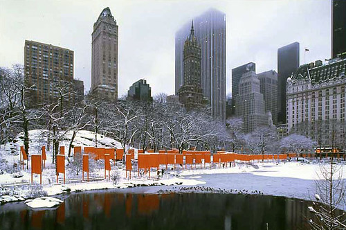 the gates central park new york city. (2057) middot; Christo