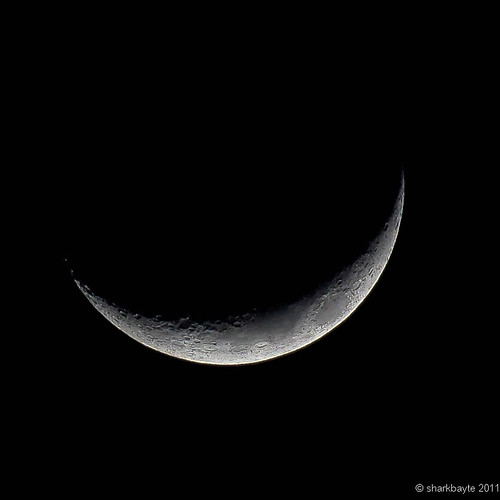 waxing crescent moon. Waxing Crescent Moon