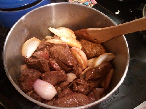 Browned Beef with Shallots