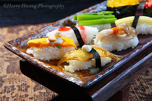 3_MG_9976-Sushi, Food, Sankansoubo Japanese Vegetarian, Restaurant, Taiwan 山間倉房-素食壽司-精緻炙燒握壽司-握壽司-壽司-餐廳-餐飲-料理-素食-懷食料理-美食-新北市-中和區