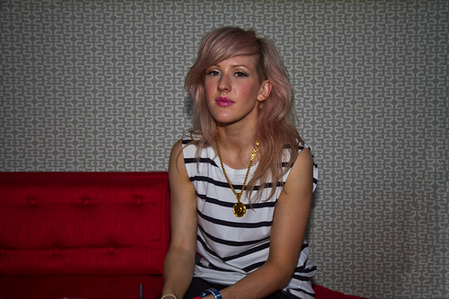 Ellie Goulding at the Nylon Party at the W hotle.