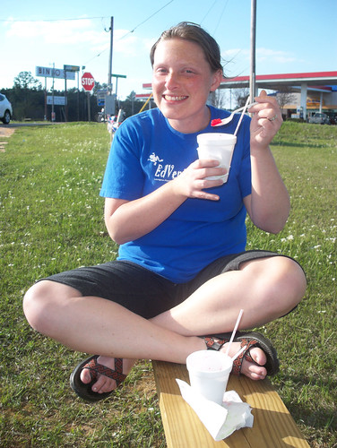 Noelle & a Mississippi Snowball