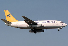 German Cargo B737-230C D-ABGE BCN 20/02/1993