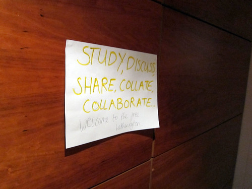 Study, Discuss, Share, Collate, Collaborate