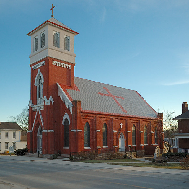 Saint Joseph Roman Catholic Church, in Louisiana, Missouri, USA